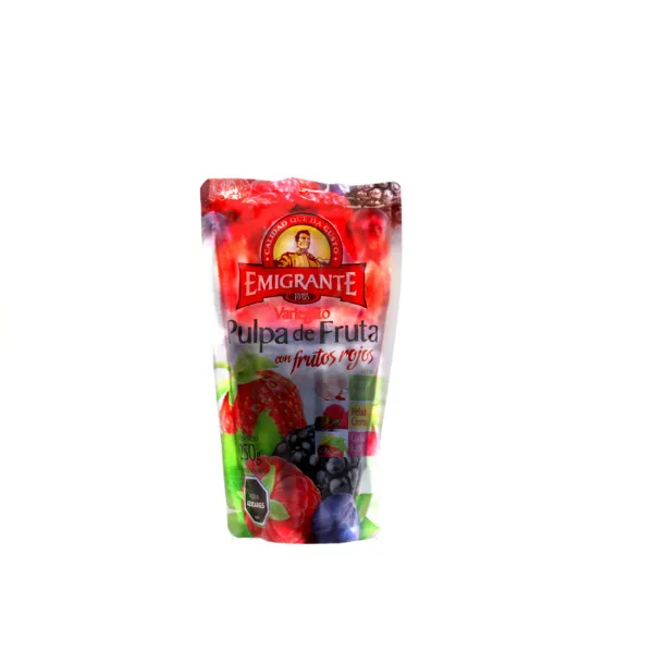 Pulpa de fruta Emigrante frutos rojos 250 g