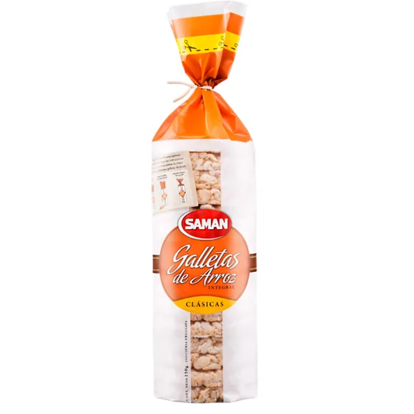 Galleta de arroz Saman Clásica 140 g