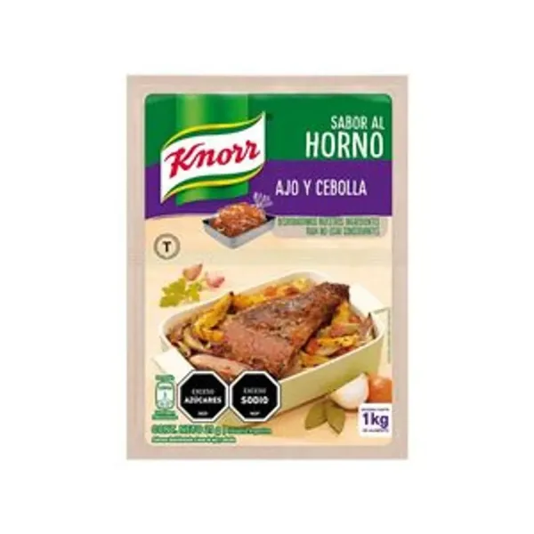Sazonador Knorr Carne Cebolla y Ajo 25 g