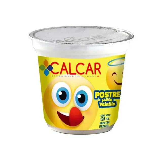 Postre Calcar Crema Vainilla 125 cc