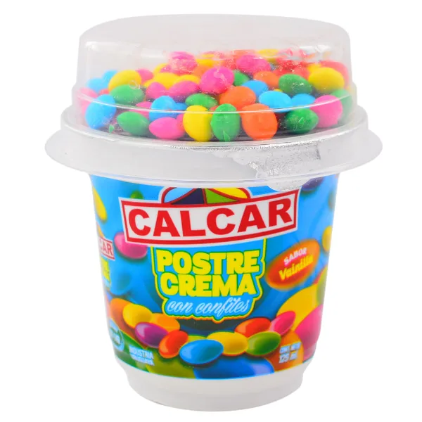 Postre Calcar con Confites Vainilla 125 g
