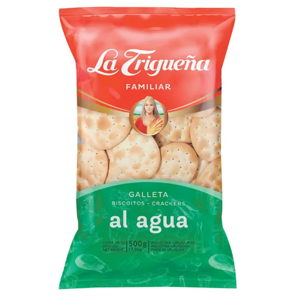 Galleta La Trigueña al agua 500 g