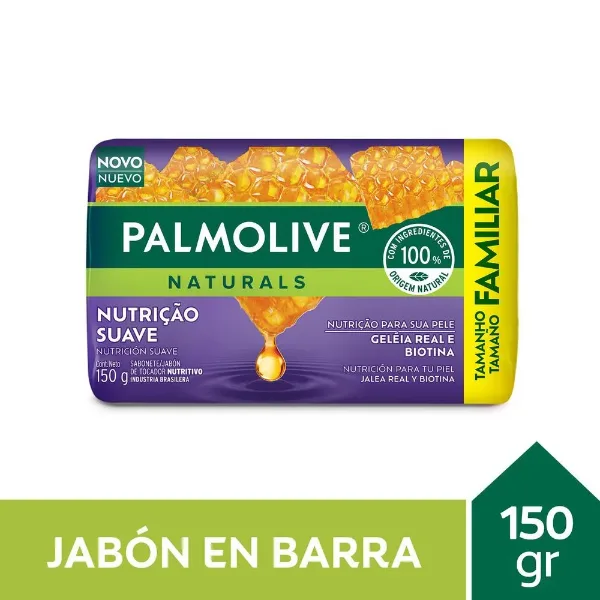 Jabon de Tocar Palmolive Naturals Nutricion y Suavidad 150 g