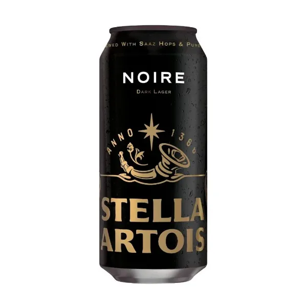 Cerveza Stella Artois Noire Lata 473 cc