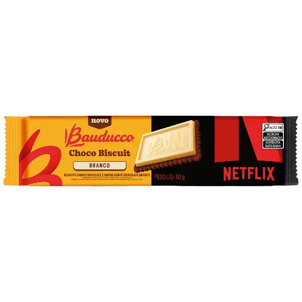 Choco Biscuit Bauducco Netflix 80 g