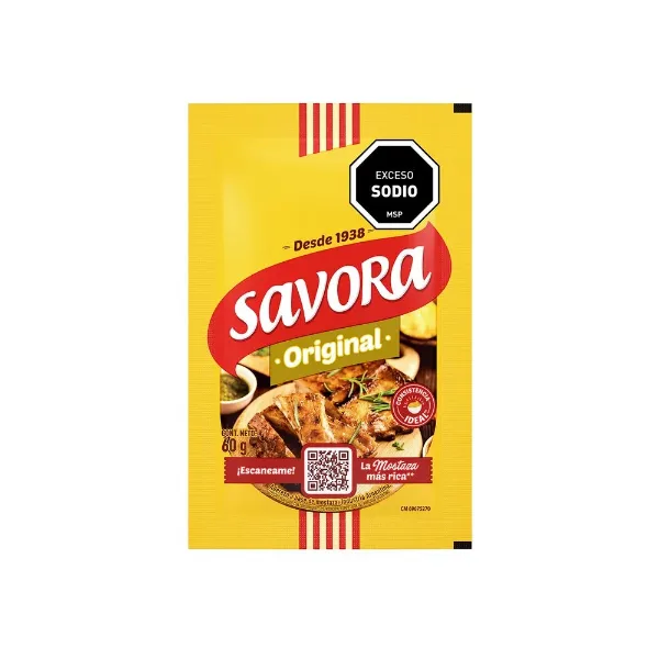 Mostaza Savora Original 60 g
