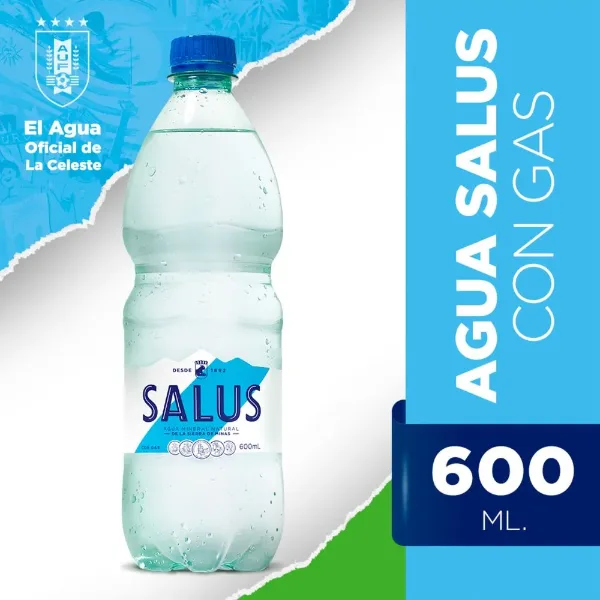 Agua Salus con Gas 600 cc