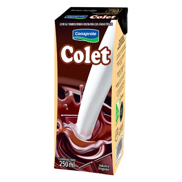 Leche chocolatada Colet 250 ml