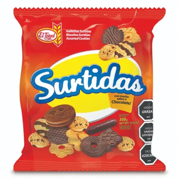 Galletitas dulces El Trigal surtidas 300 g