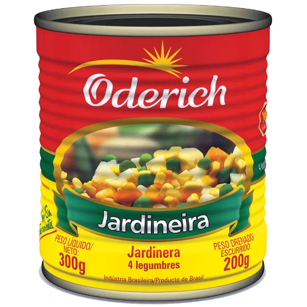 Jardinera 4 legumbres Oderich 300 g