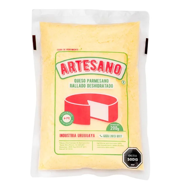 Queso rallado fino Artesano 200 g