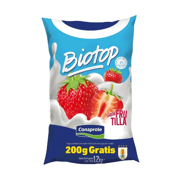 Yogur Biotop Frutilla 1,2 kg
