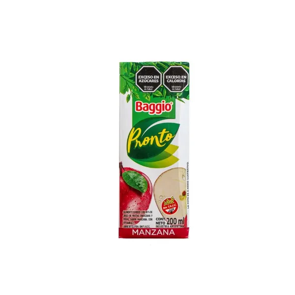 Jugo Baggio Manzana 200 cc