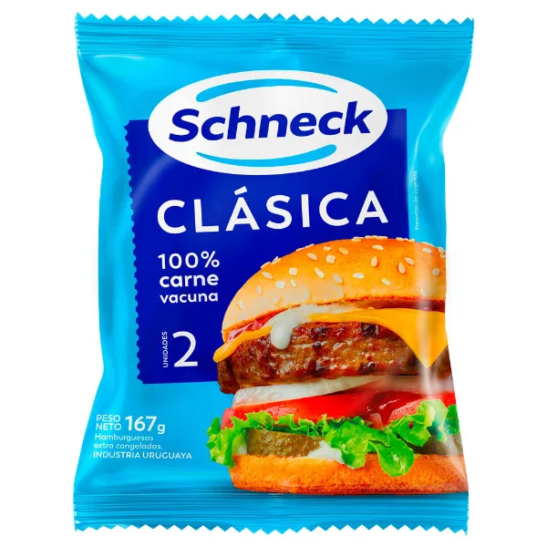 Hamburguesas Schneck 2 un.