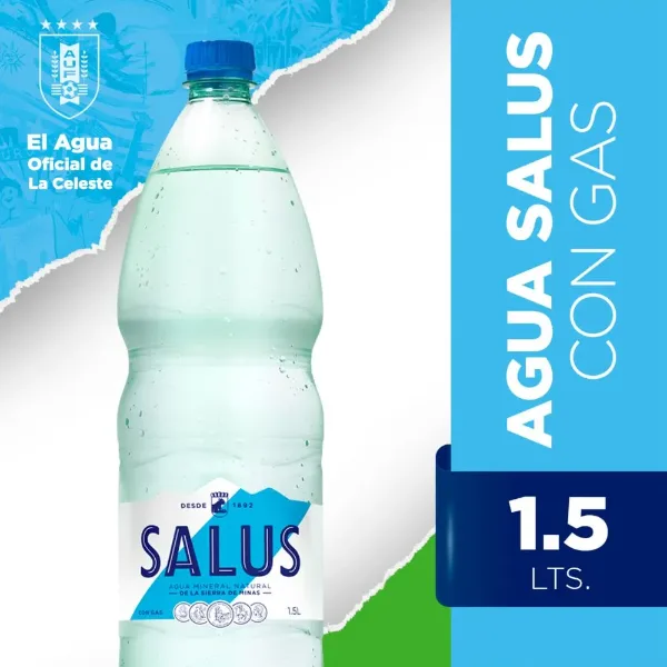 Agua Salus con Gas 1,5 l