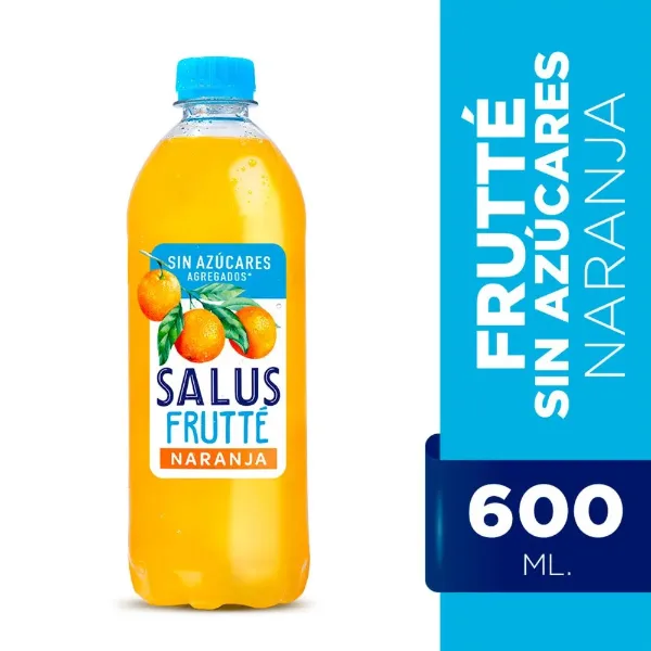 Agua Salus Cero sin Gas Naranja 600 cc