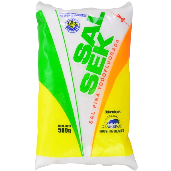 Sal fina Sal Sek yodada fluorada 500 g