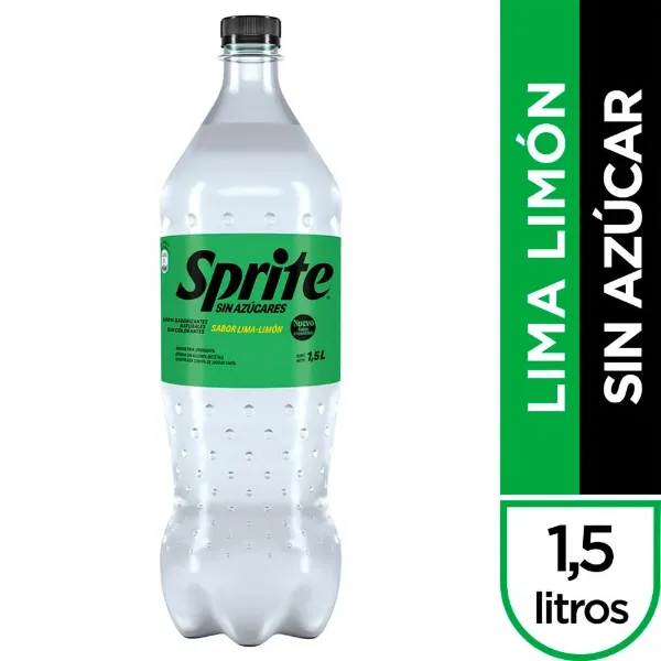 Refresco Sprite sin Azucar Lima Limon 1,5 l