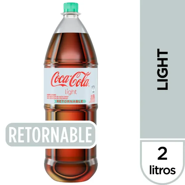 Refresco Coca Cola Light Retornable 2 l