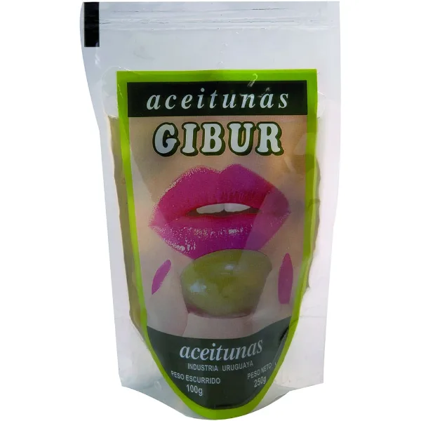 Aceitunas con carozo Gibur 100 g