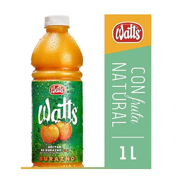 Jugo Watts durazno 1 l