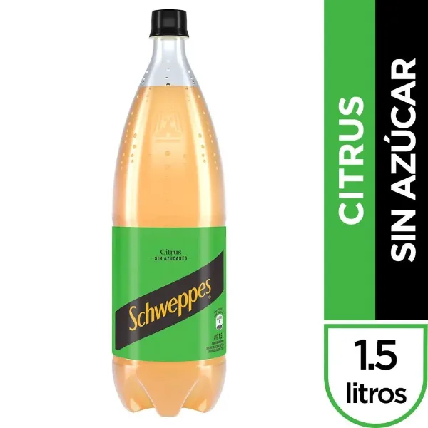 Refresco Schweppes sin Azucar Citrus 1,5 l