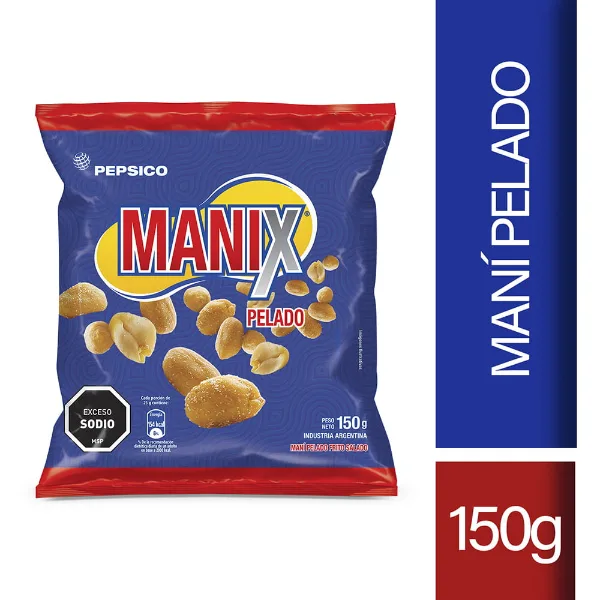 Maní pelado Manix 150 g