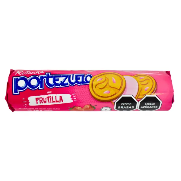 Galletita Rellena Portezuelo Frutilla 110 g
