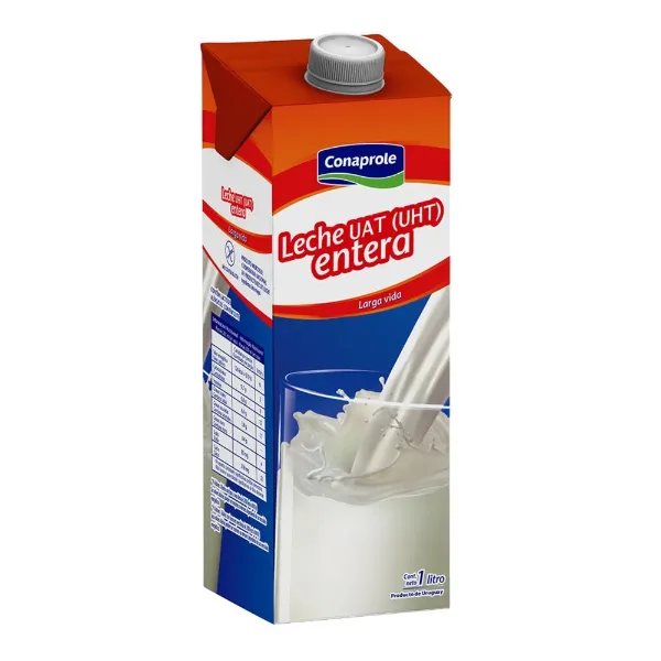 Leche Conaprole Larga Vida Entera Caja 1 l