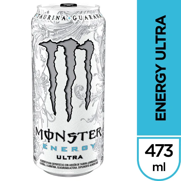 Bebida energizante Monster Ultra 473 ml