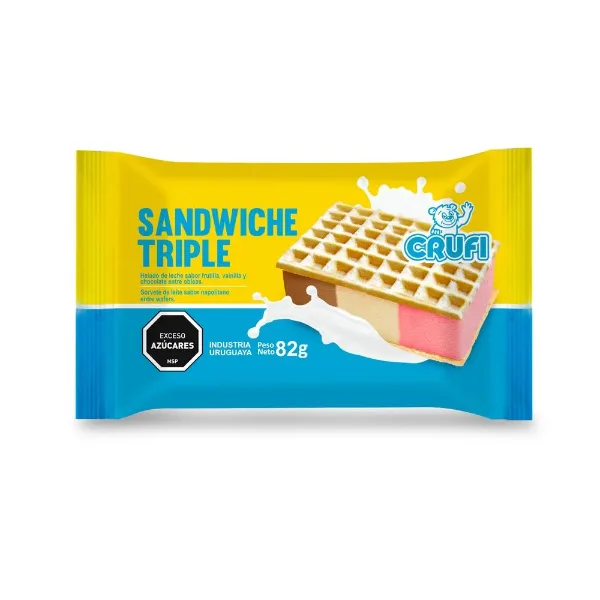 Helado Crufi Sandwiches 82 g