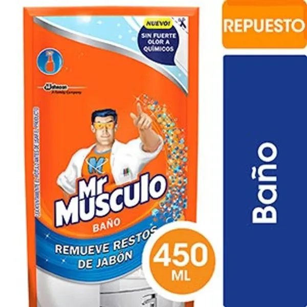 Limpiador Mr Musculo Baño Doy Pack 450 cc