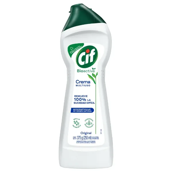 Limpiador Cif Crema Original Botella Multiuso 375 g