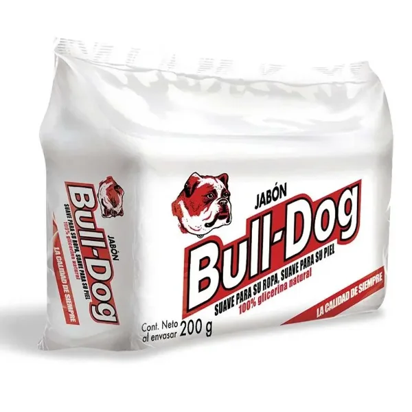 Jabon Bull-Dog en Barra 200 g