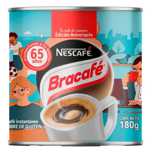 Café Nescafé Bracafe Lata 180 g