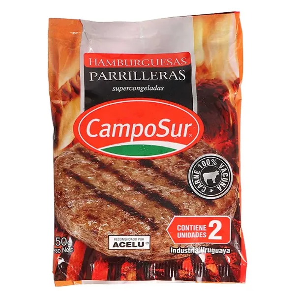 Hamburguesa Camposur Parrillera 2 un.