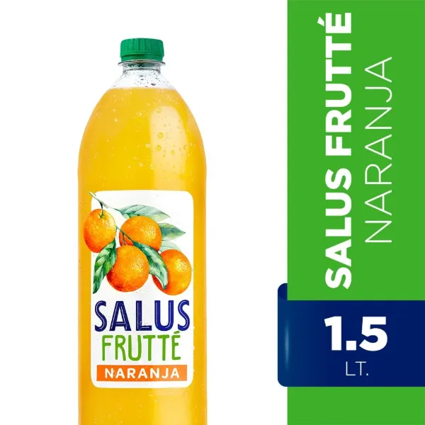 Agua Saborizada Salus Frutte Naranja 1,5 l