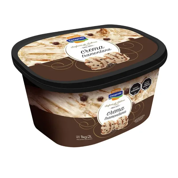 Helado Conaprole Sinfonia Crema Tramontana 2 l