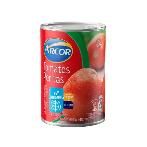 Tomate Arcor Perita Pelado 400 g