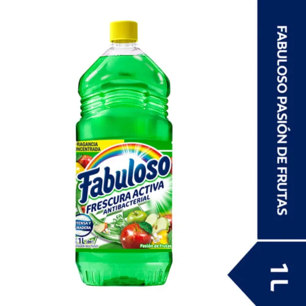 Limpiador Fabuloso antibacterial pasión de frutas 1 l