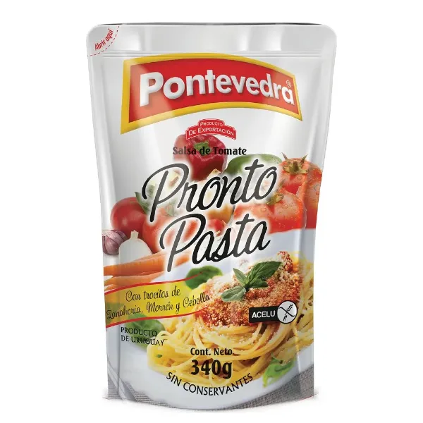 Salsa de Tomate Pontevedra Pronto Pasta Doypack 340 g