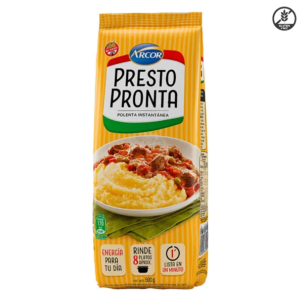 Polenta Prestopronta Arcor 500 g