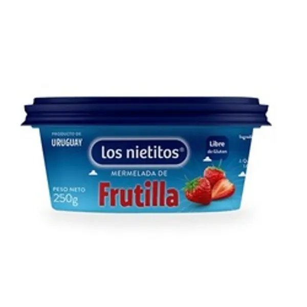Mermelada Los Nietitos Frutilla Pote 250 g