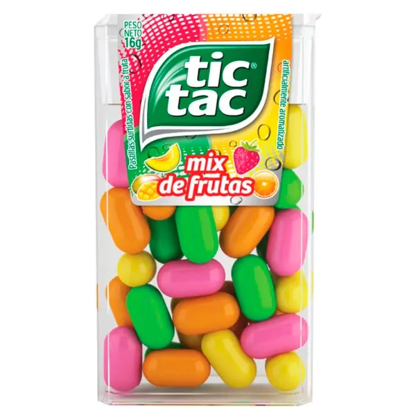 Pastillas Tic Tac mix de frutas 16 g