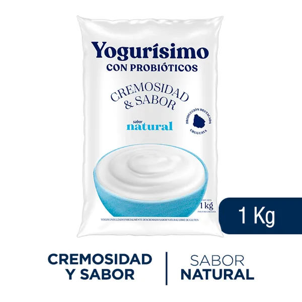 Yogur Yogurísimo Selección Natural 1 kg