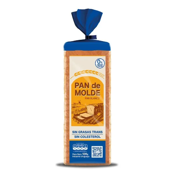 Pan de Molde Vintelux Blanco 500 g
