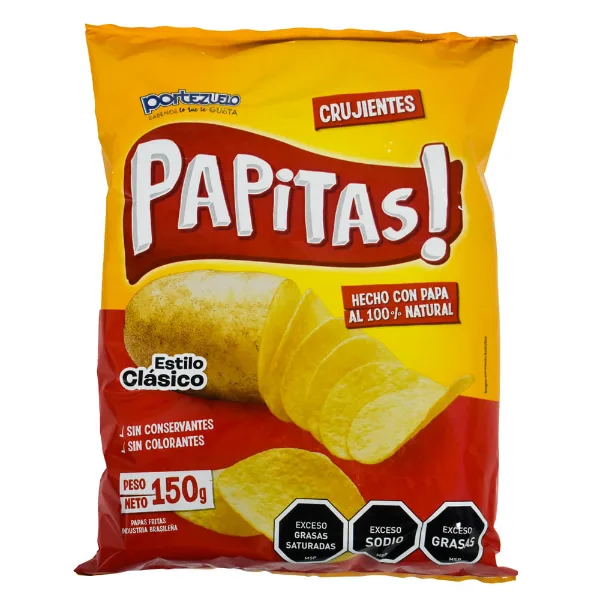 Papas Fritas Portezuelo 150 g