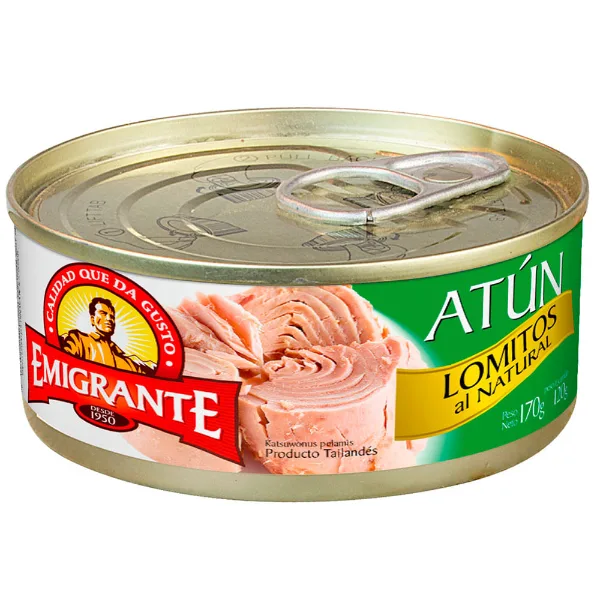 Atún lomito al natural Emigrante 170 g