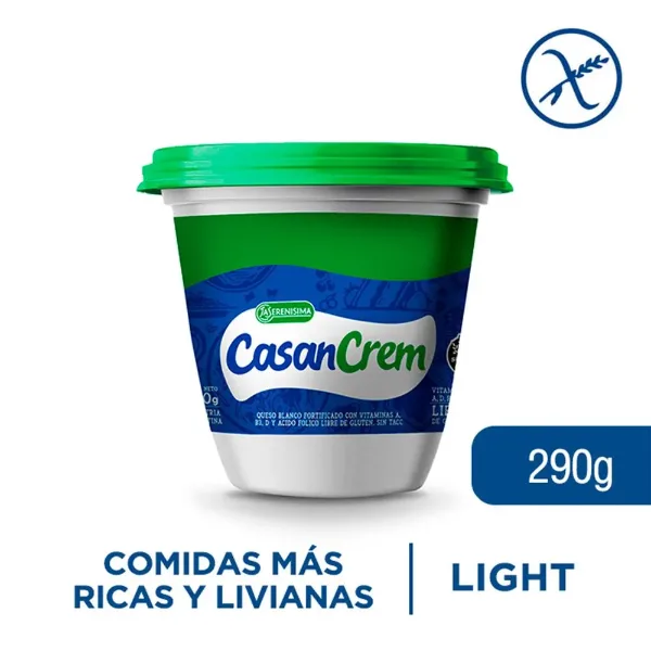 Queso Casancrem Light Crema Pote 290 g