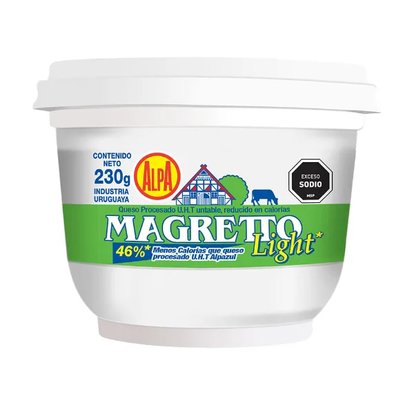 Queso Untable Light Magretto Alpa 230 g